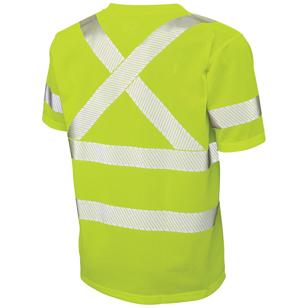 Black Safety Shirts - Tough Duck - Micro Mesh Short Sleeve