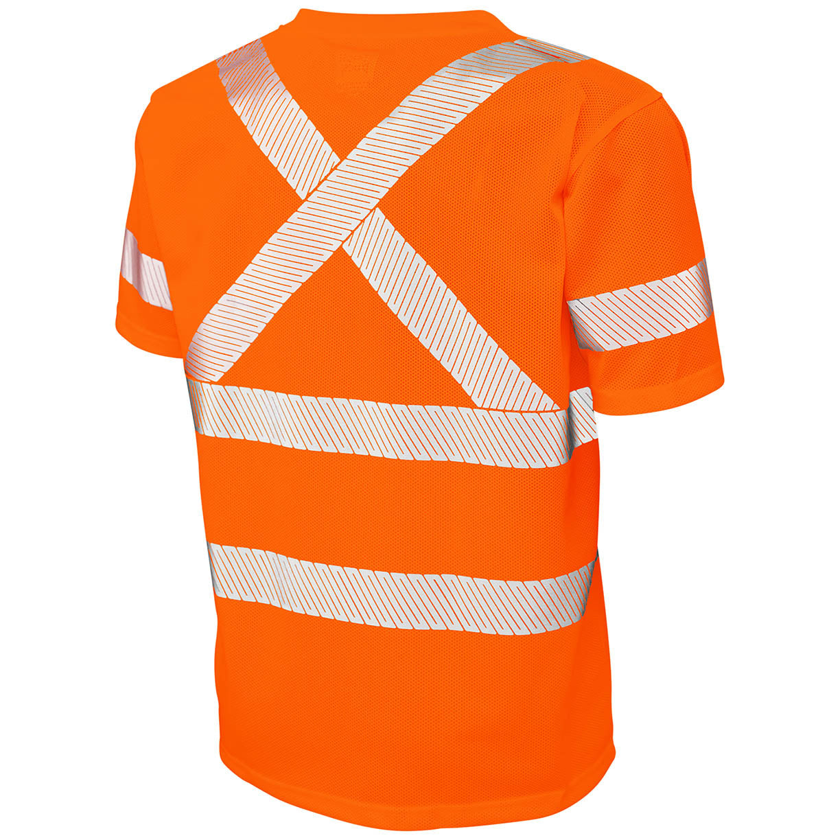 Black Safety Shirts - Tough Duck - Micro Mesh Short Sleeve