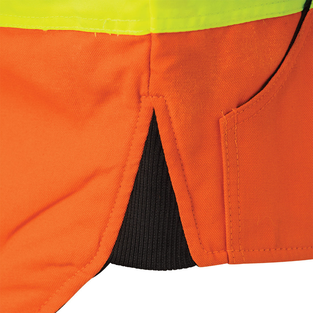 Black Safety Vests - Tough Duck - Reflective Material