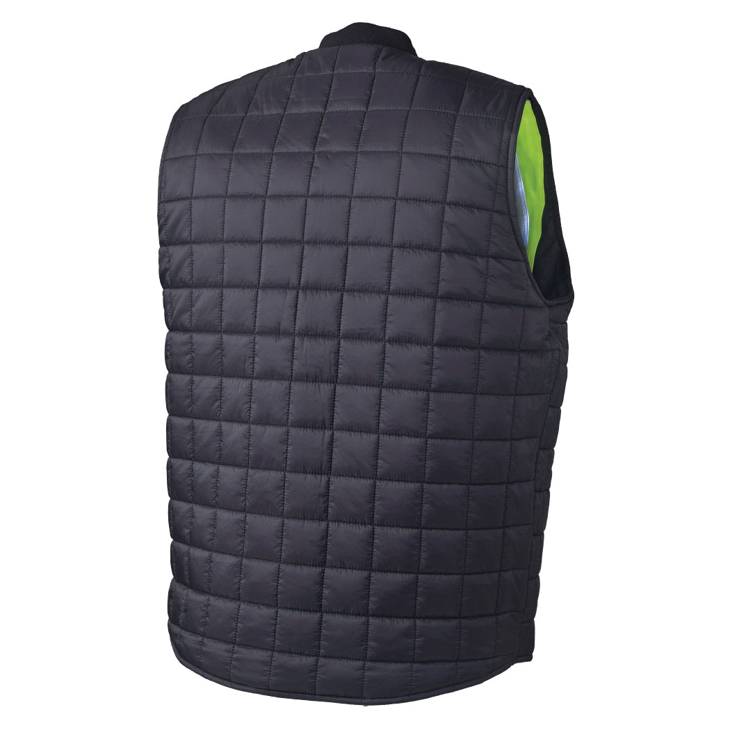 Black Safety Vests - Tough Duck - Reversible Design