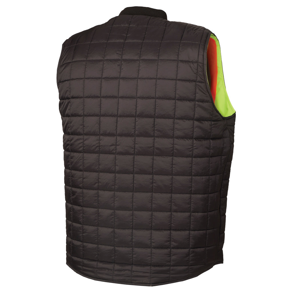 Black Safety Vests - Tough Duck - Reversible Design
