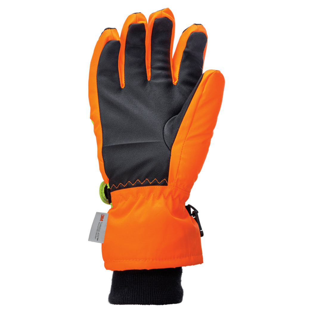 Orange Performance Gloves - Tough Duck - Cold Weather