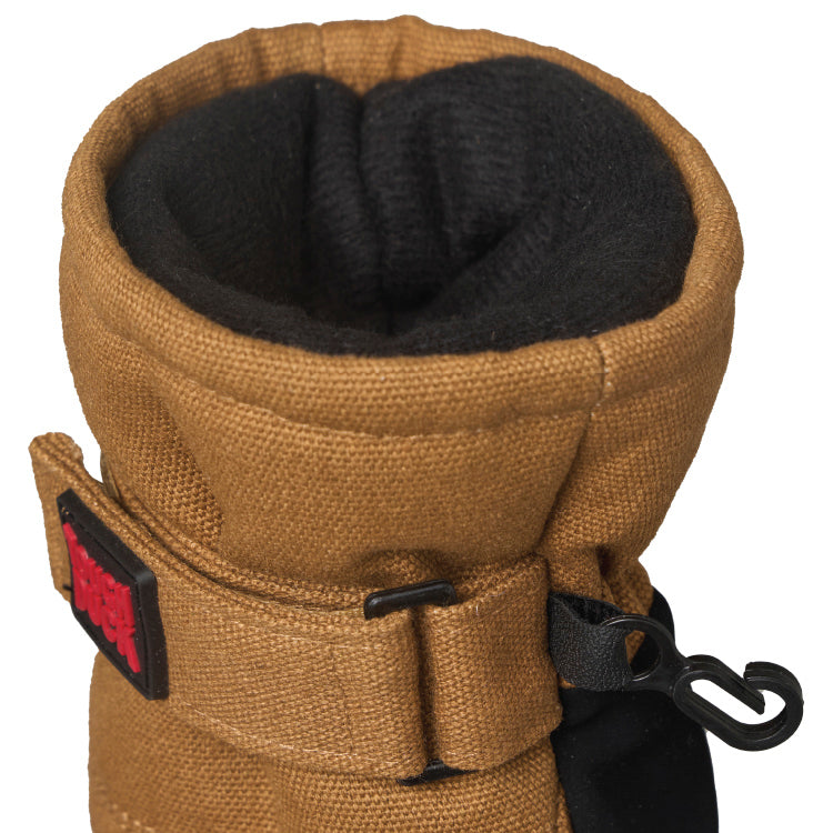 Black/Brown Performance Gloves - Tough Duck - Insulated Leather