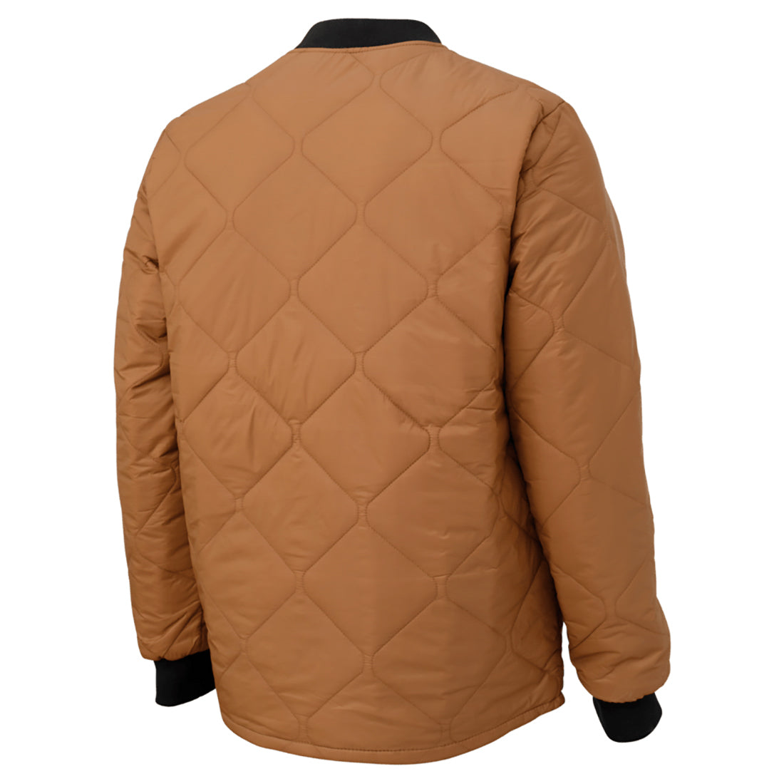 Black Quilted Jacket - Tough Duck - Insulated Design