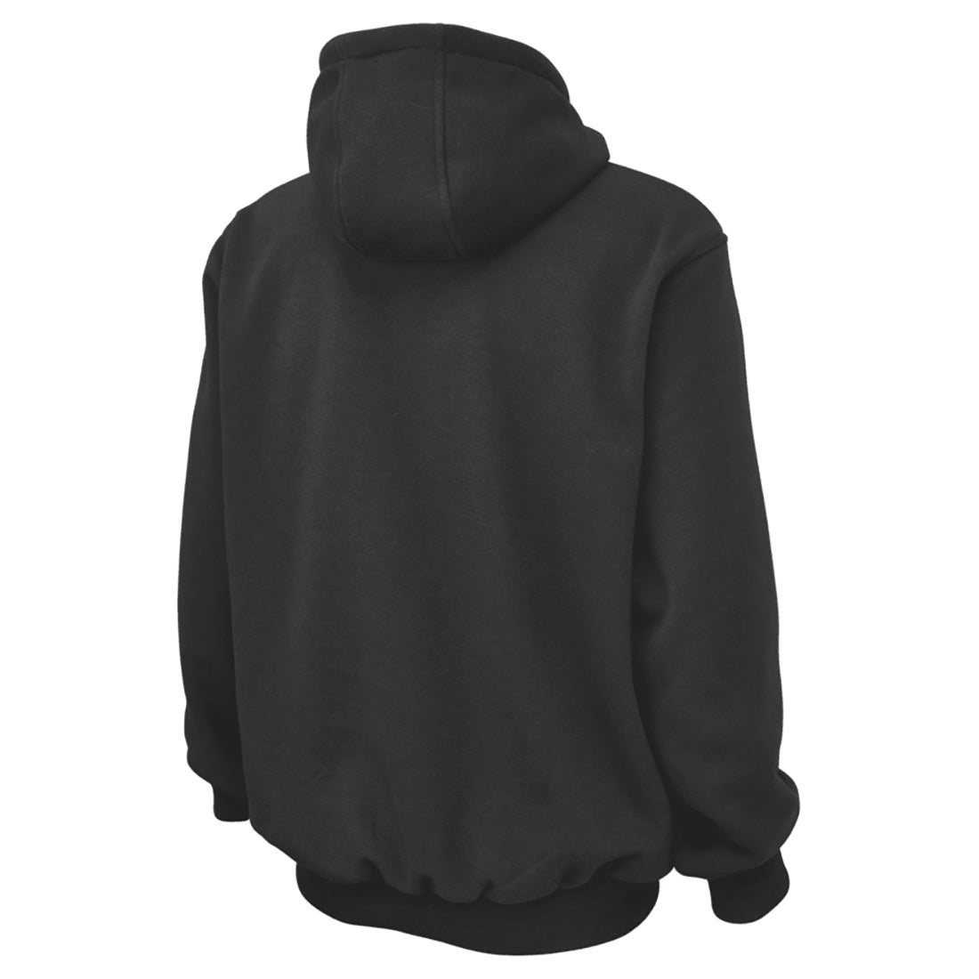 Black Fleece Hoodie - Tough Duck - Water-Repellent