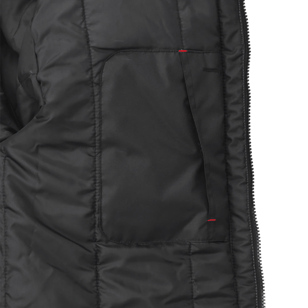 Black Insulated Jacket - Tough Duck - Waterproof Finish