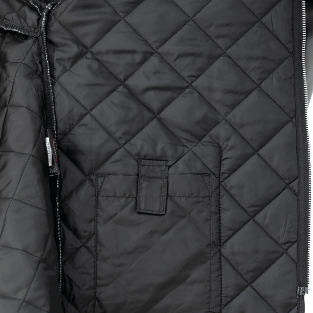 Black Jackets - Tough Duck - Quilted Freezer Jacket
