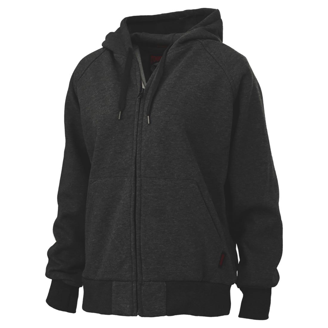Black Fleece Zip Hoodie - Tough Duck - Water Repellent