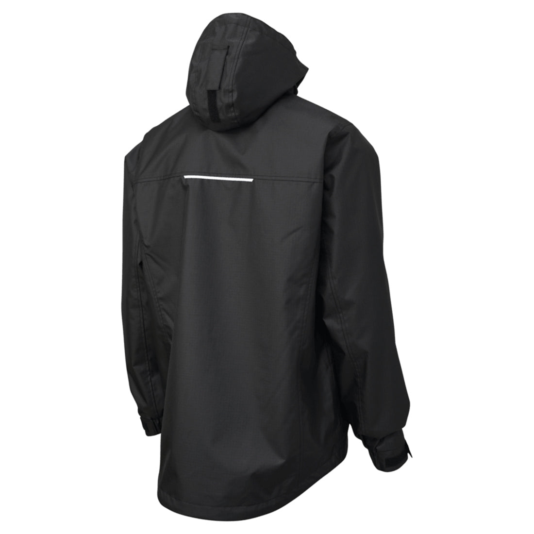 Black Rain Jacket - Tough Duck - Waterproof Ripstop