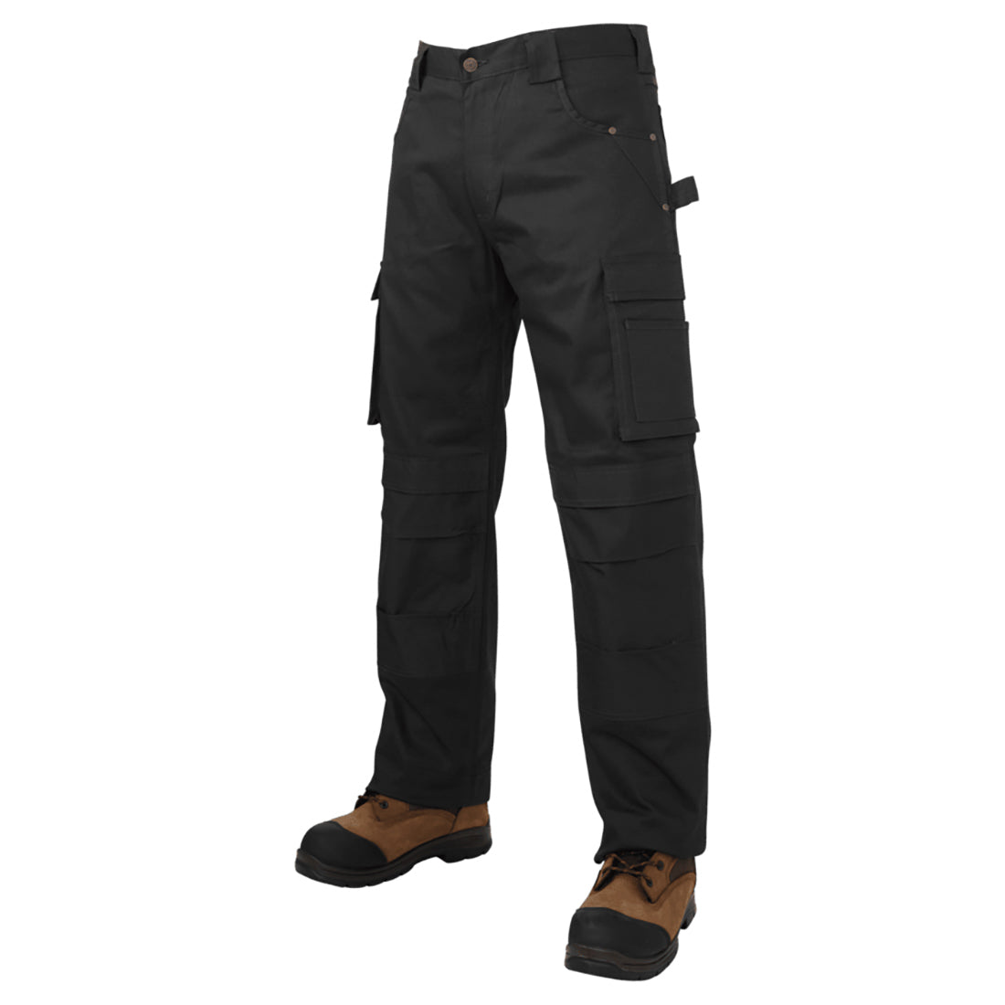 Black Pants - Tough Duck - Durable Flex Twill