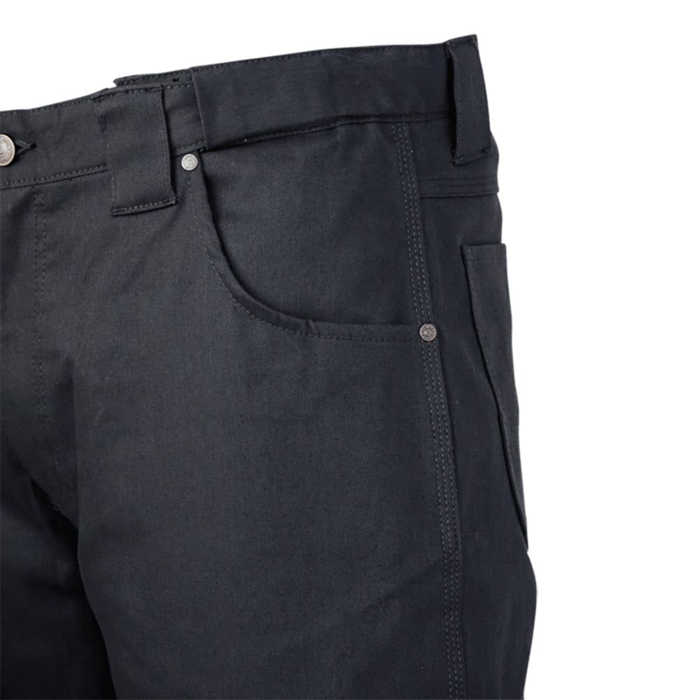 Black Pants - Tough Duck - Flexible Twill Fabric