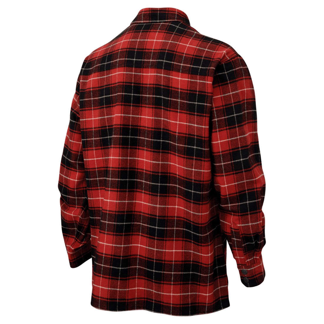 Red Black Flannel Shirt - Tough Duck - Heavy Duty Comfort
