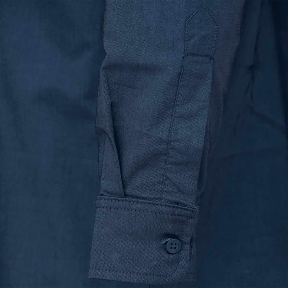 Blue Button Up Shirts - Tough Duck - Wrinkle Resistant