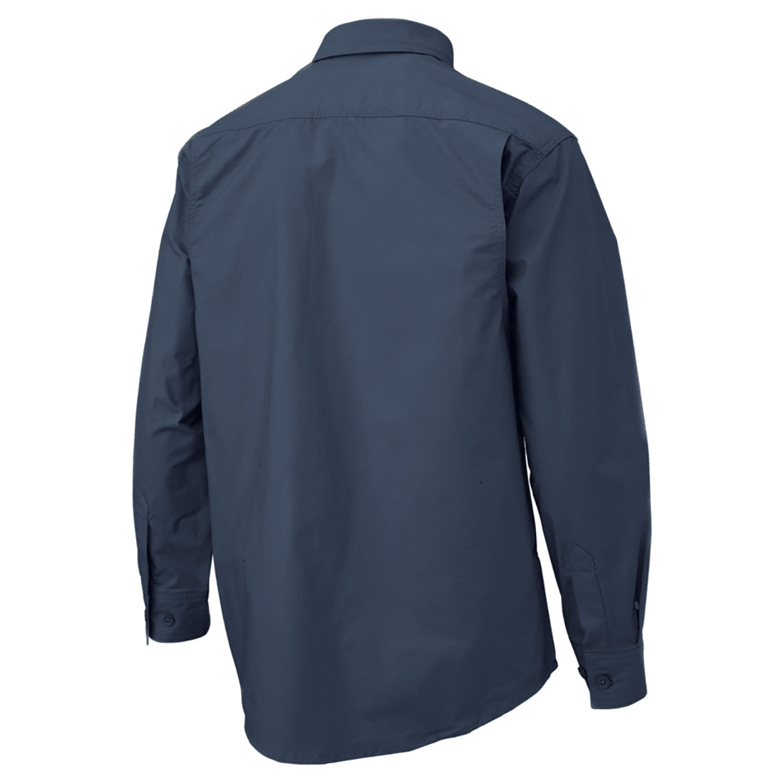 Grey Button Up Shirts - Tough Duck - Long Sleeve Flex