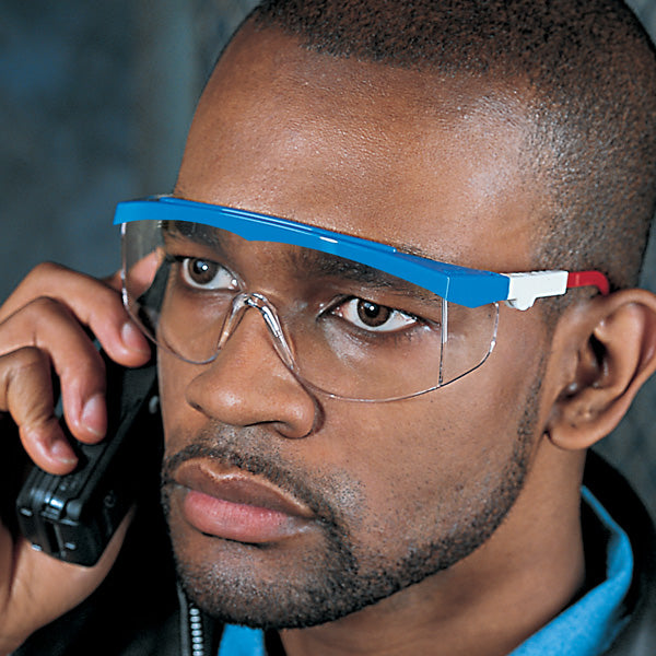 Clear Lens Glasses - MCR Safety - Wrap-Around Design