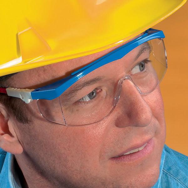 Clear Lens Glasses - MCR Safety - Wrap-Around Design