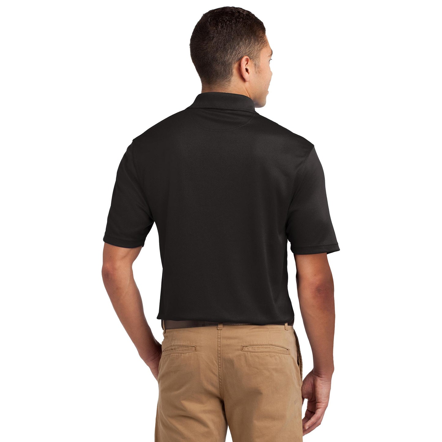 Black Polo Shirts - Sport-Tek - Moisture Wicking
