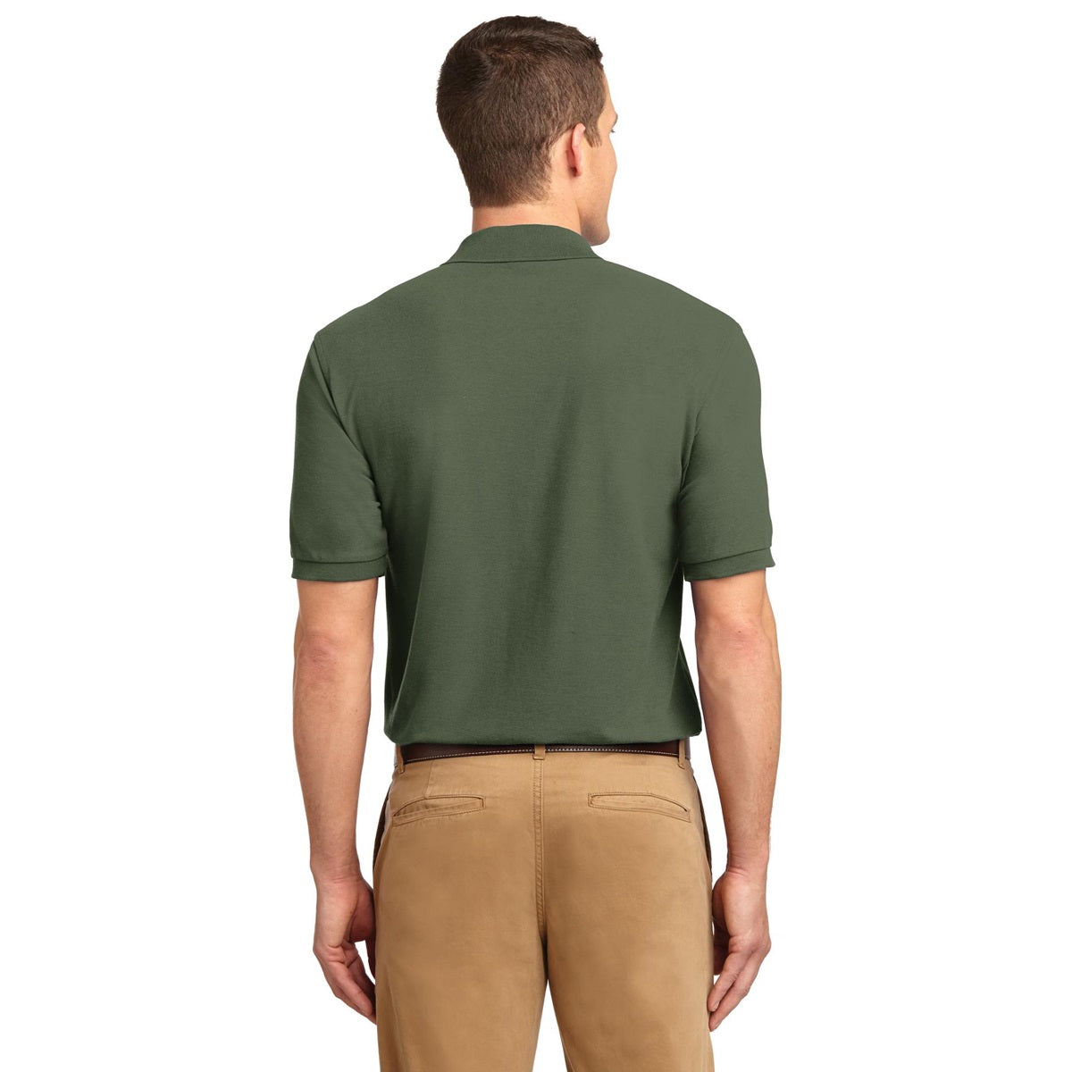 Black Polo Shirt - Port Authority - Smooth Touch