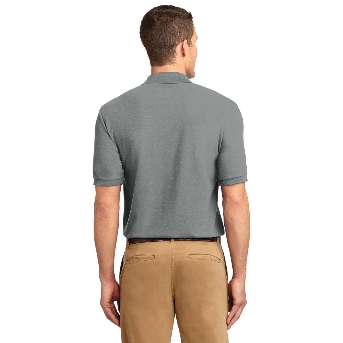 Black Polo Shirt - Port Authority - Smooth Touch