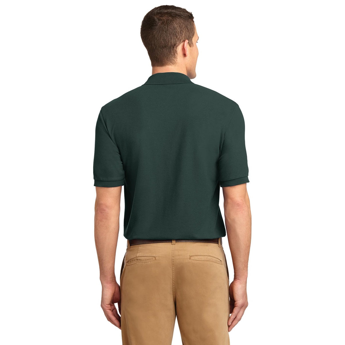 Black Polo Shirt - Port Authority - Smooth Touch