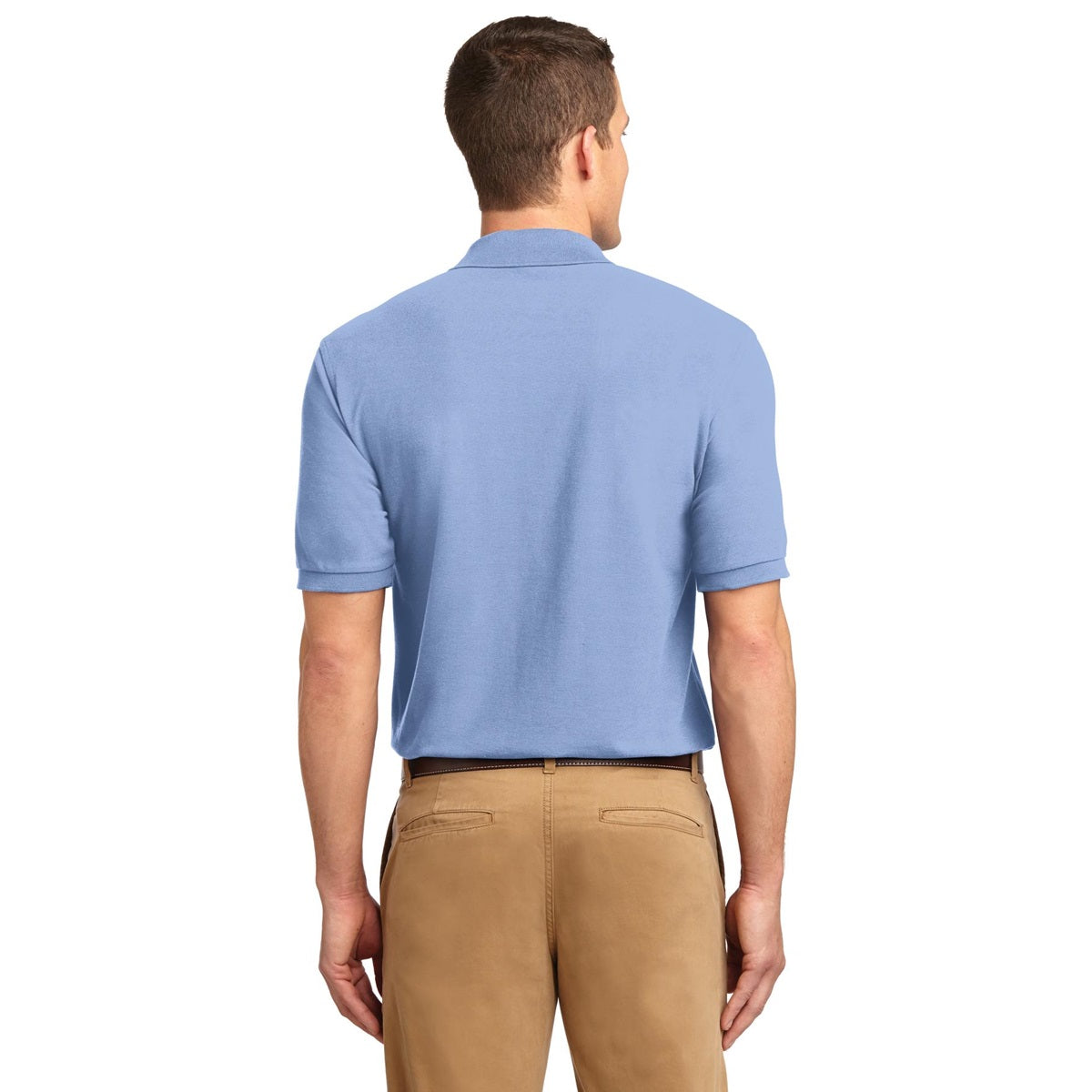 Black Polo Shirt - Port Authority - Smooth Touch
