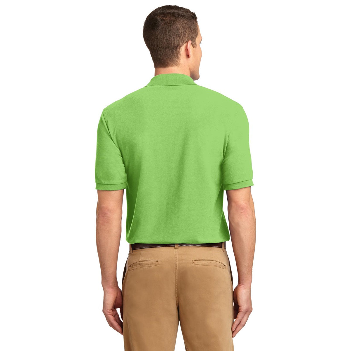 Black Polo Shirt - Port Authority - Smooth Touch