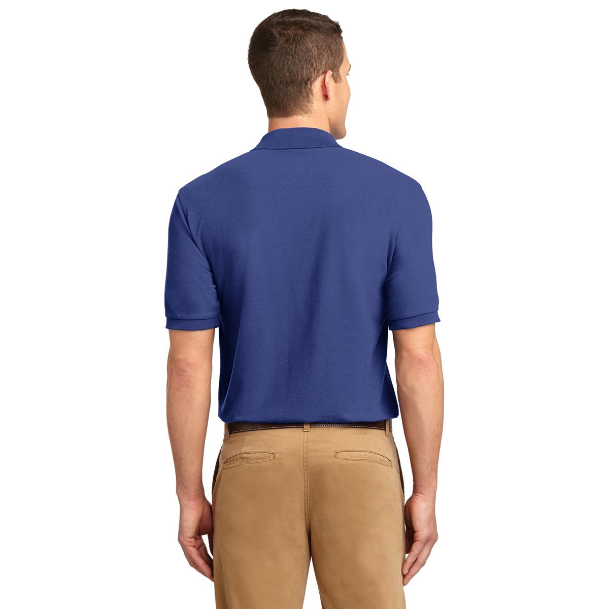 Black Polo Shirt - Port Authority - Smooth Touch