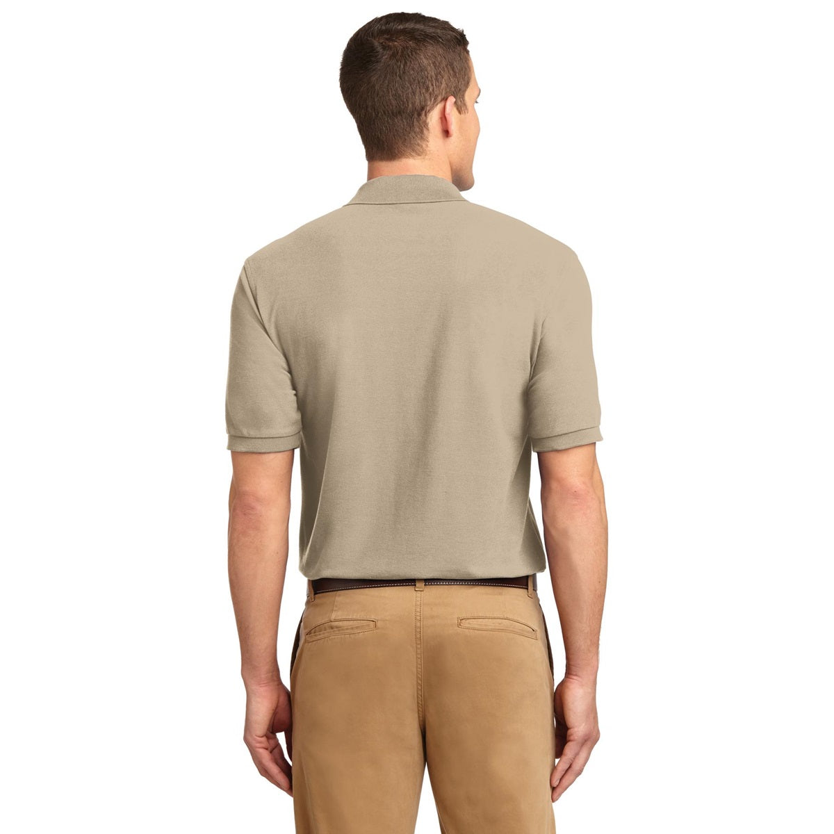 Black Polo Shirt - Port Authority - Smooth Touch