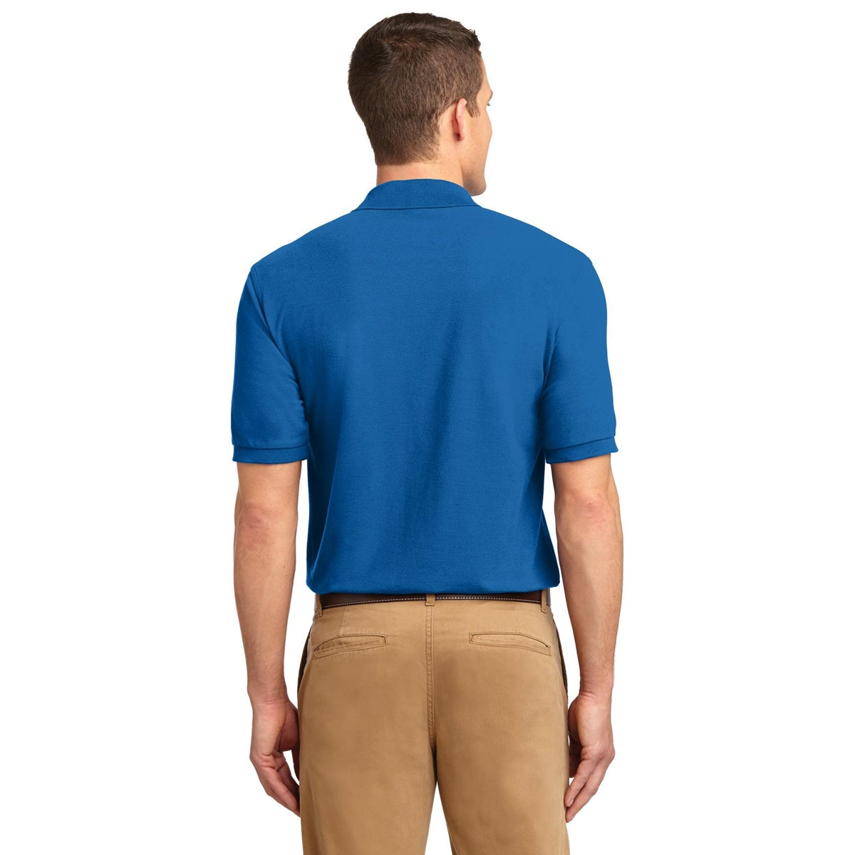 Black Polo Shirt - Port Authority - Smooth Touch