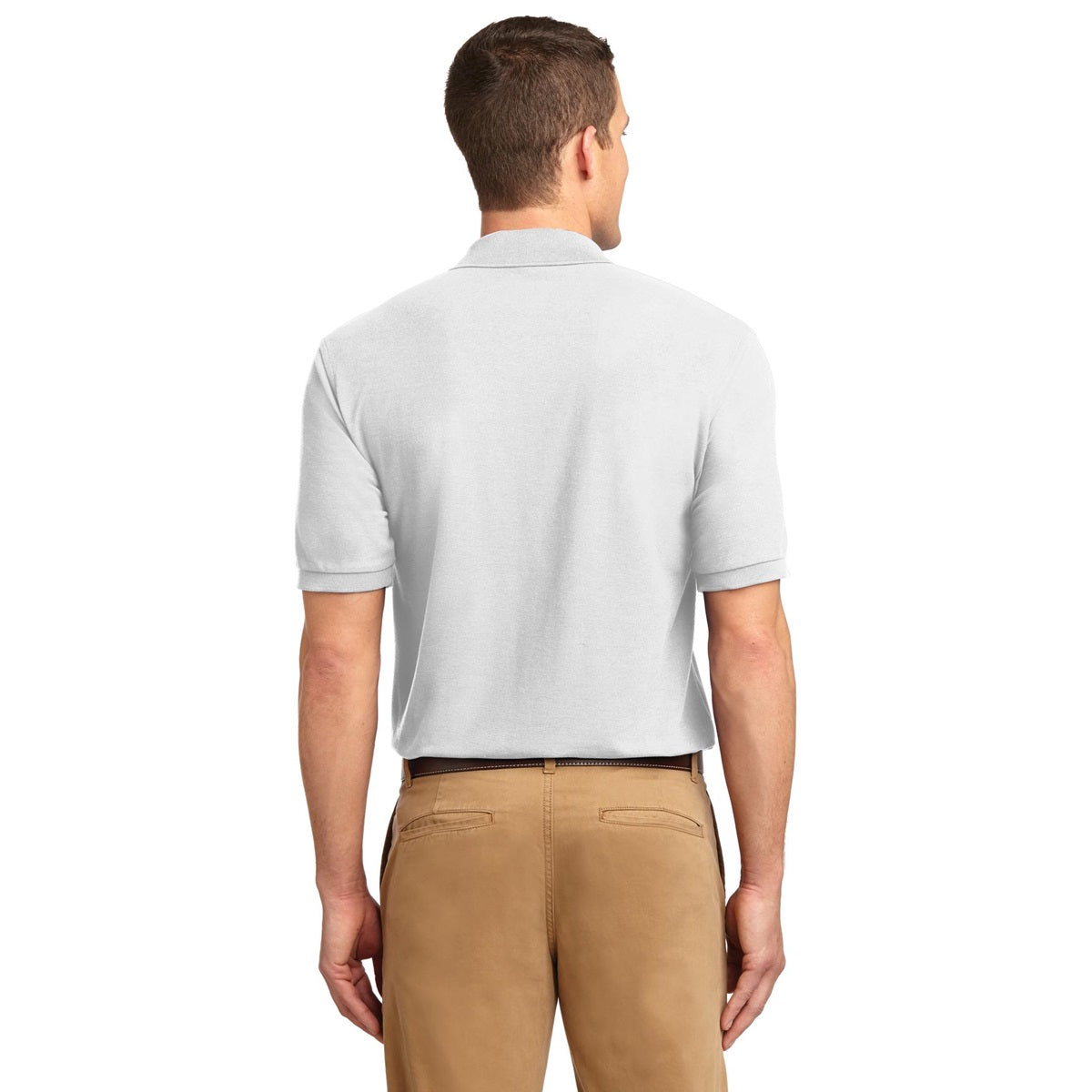 Black Polo Shirt - Port Authority - Smooth Touch