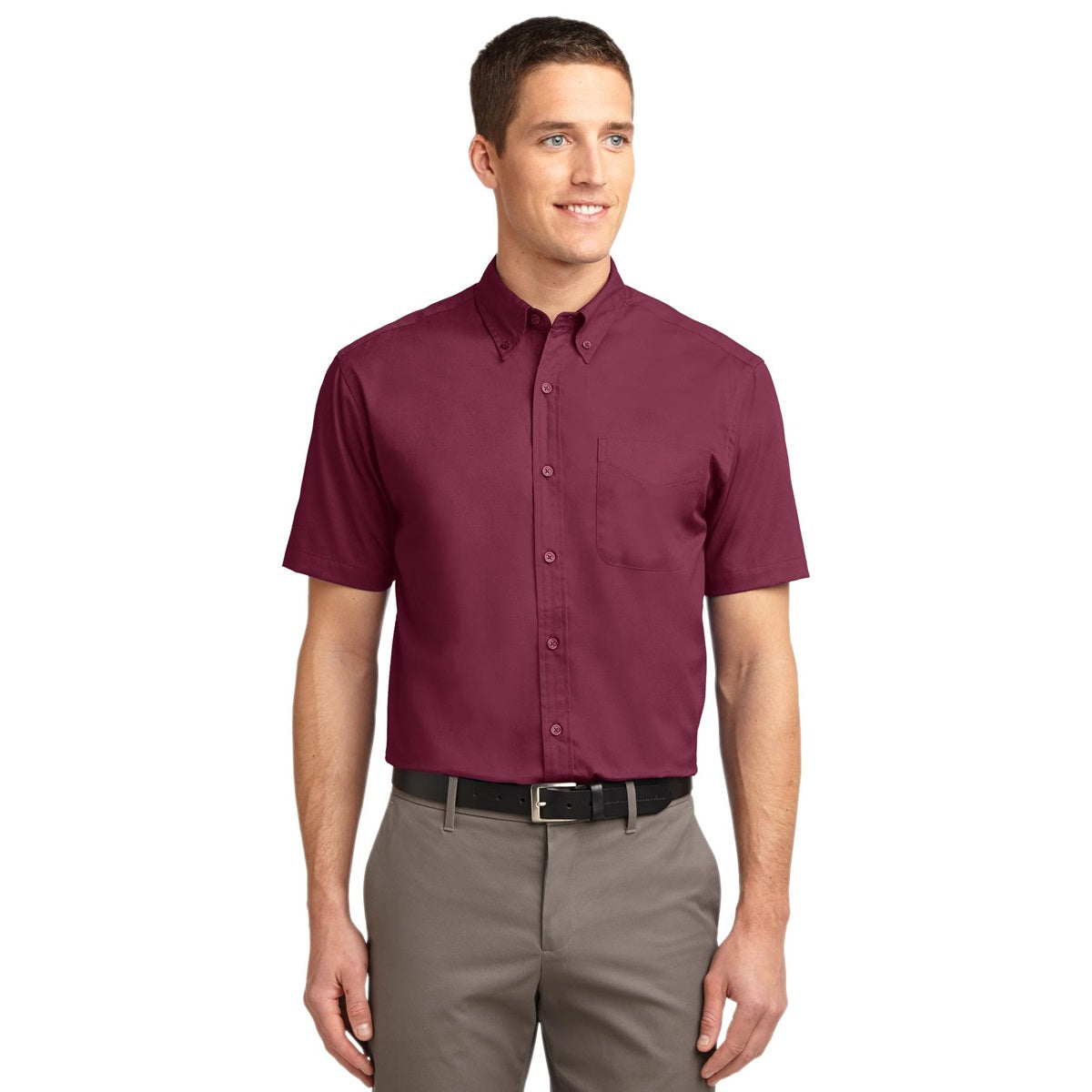 Bark Button Up Shirt - Port Authority - Comfortable Fit