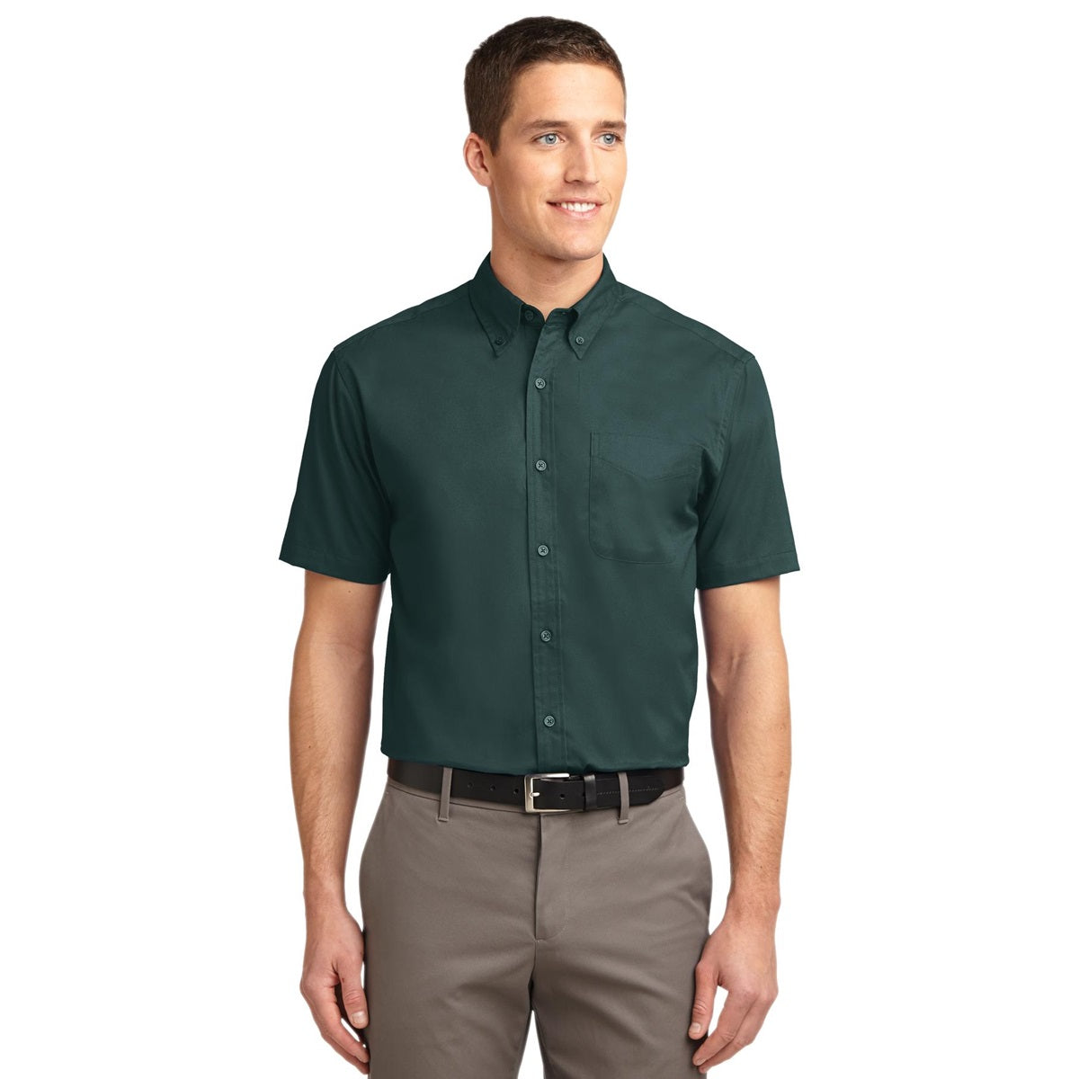 Bark Button Up Shirt - Port Authority - Comfortable Fit