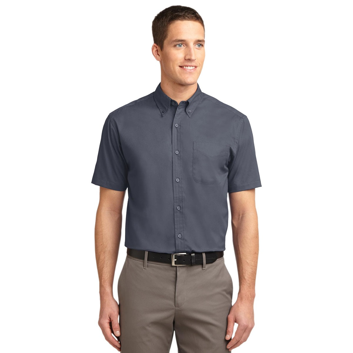 Bark Button Up Shirt - Port Authority - Comfortable Fit