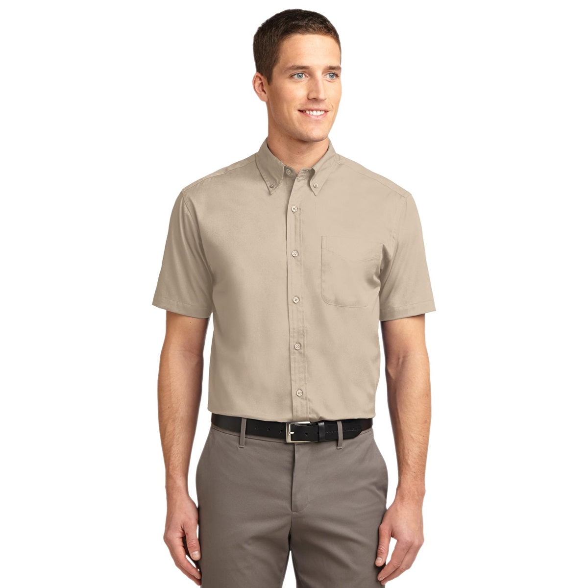 Bark Button Up Shirt - Port Authority - Comfortable Fit