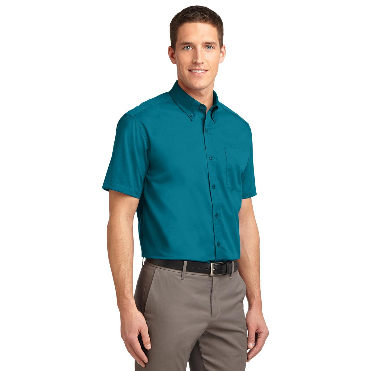 Bark Button Up Shirt - Port Authority - Comfortable Fit