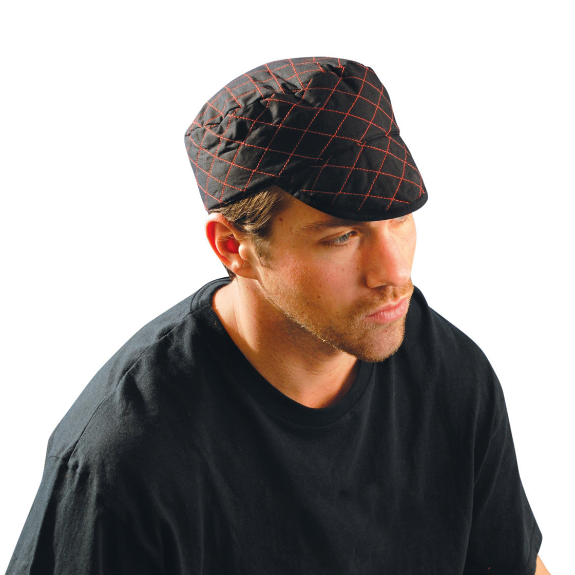 Black Beanies - OccuNomix - Soft Quilted Fabric