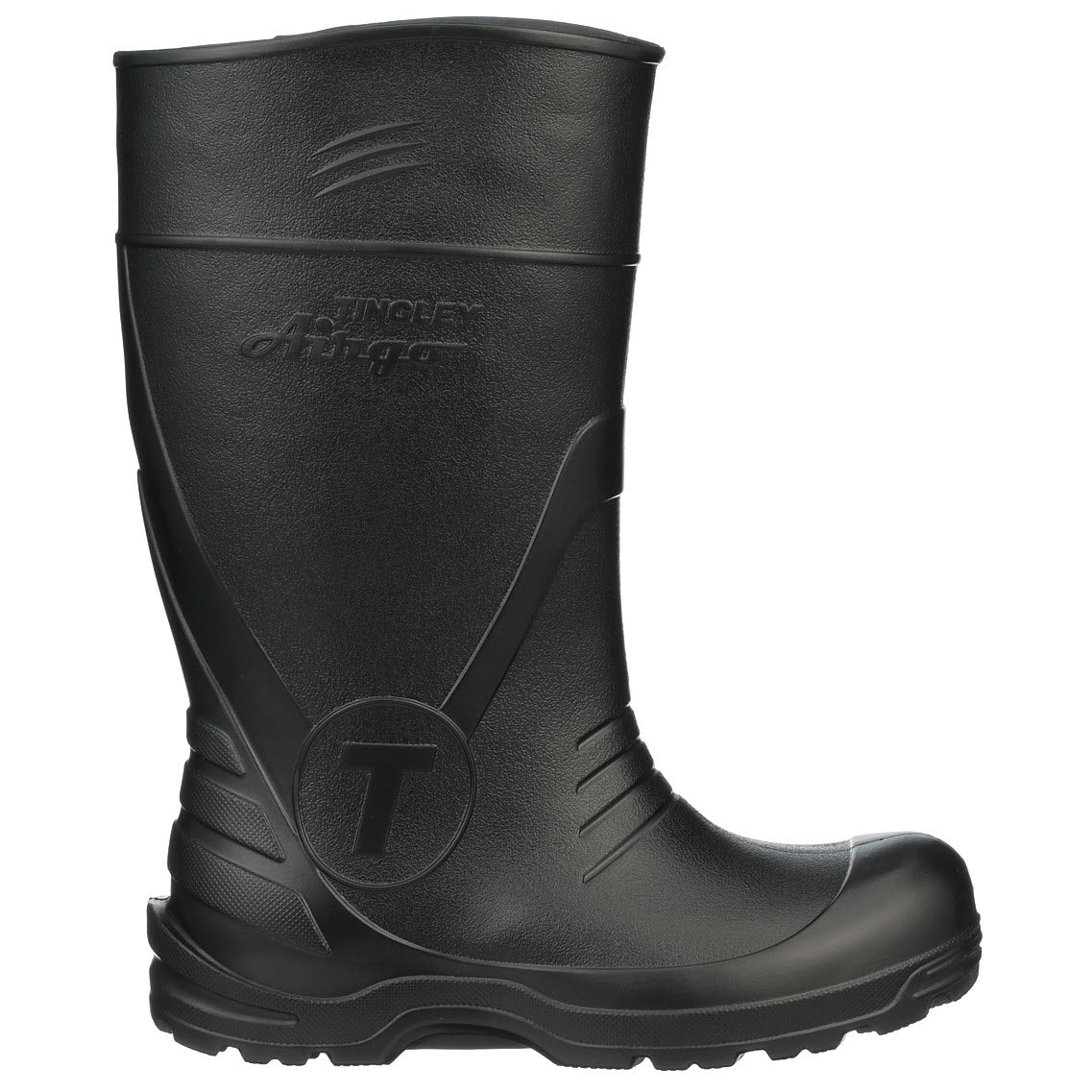 Black Work Boots - Tingley - Lightweight Comfort