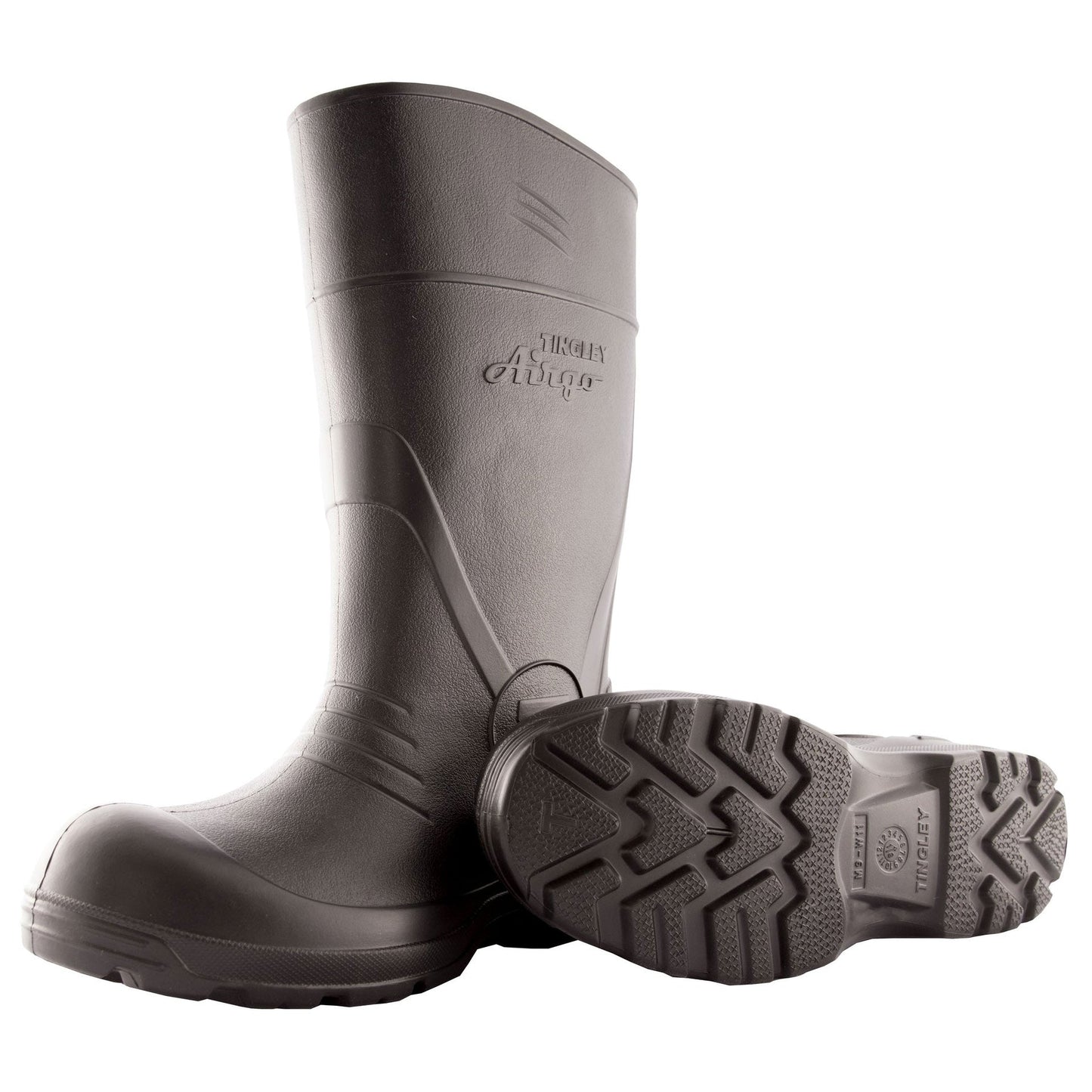 Black Work Boots - Tingley - Lightweight Comfort