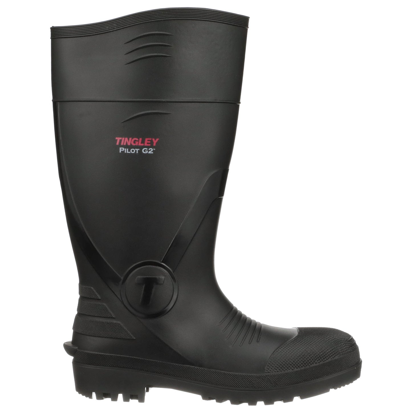 Black Work Boots - Tingley - Waterproof Design