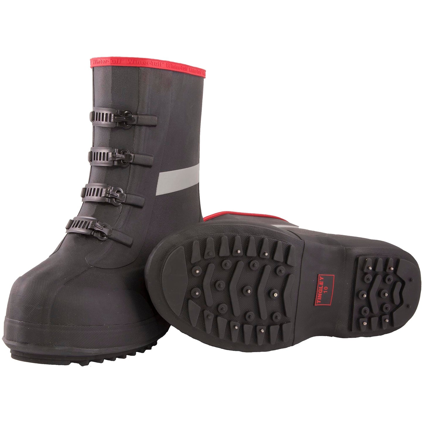Black Overshoes - Tingley - Waterproof Traction