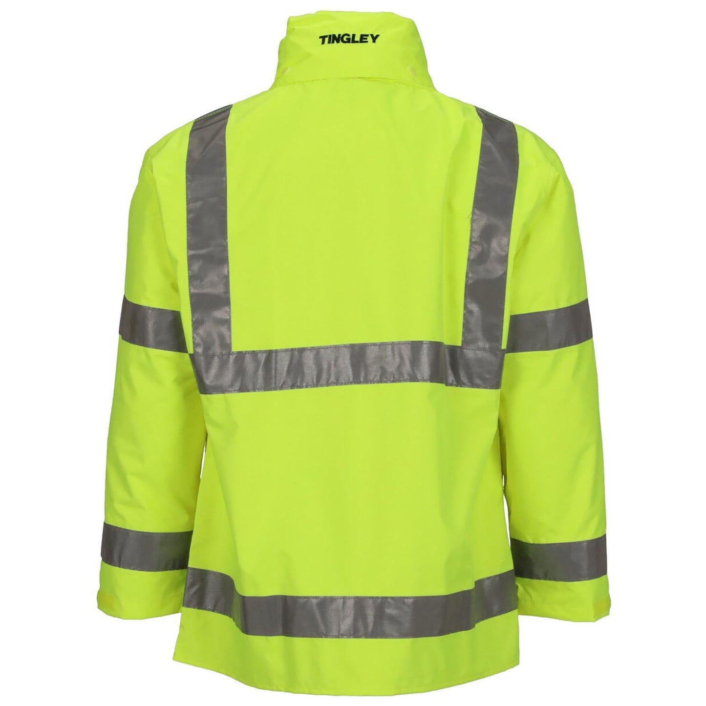 Yellow/Lime Rain Jacket - Tingley - Hi-Vis Waterproof