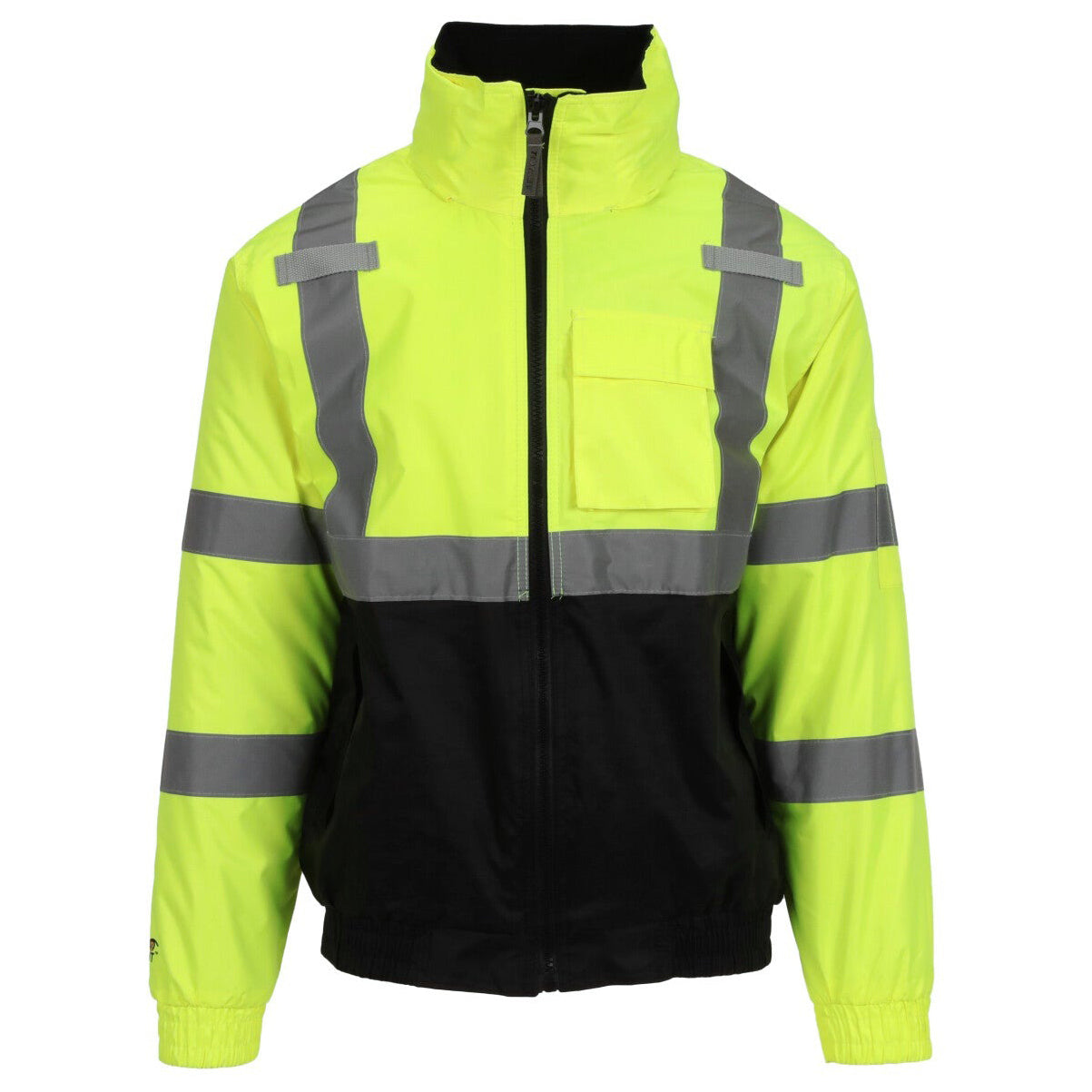 Yellow/Lime Safety Jacket - Tingley - Insulated Design