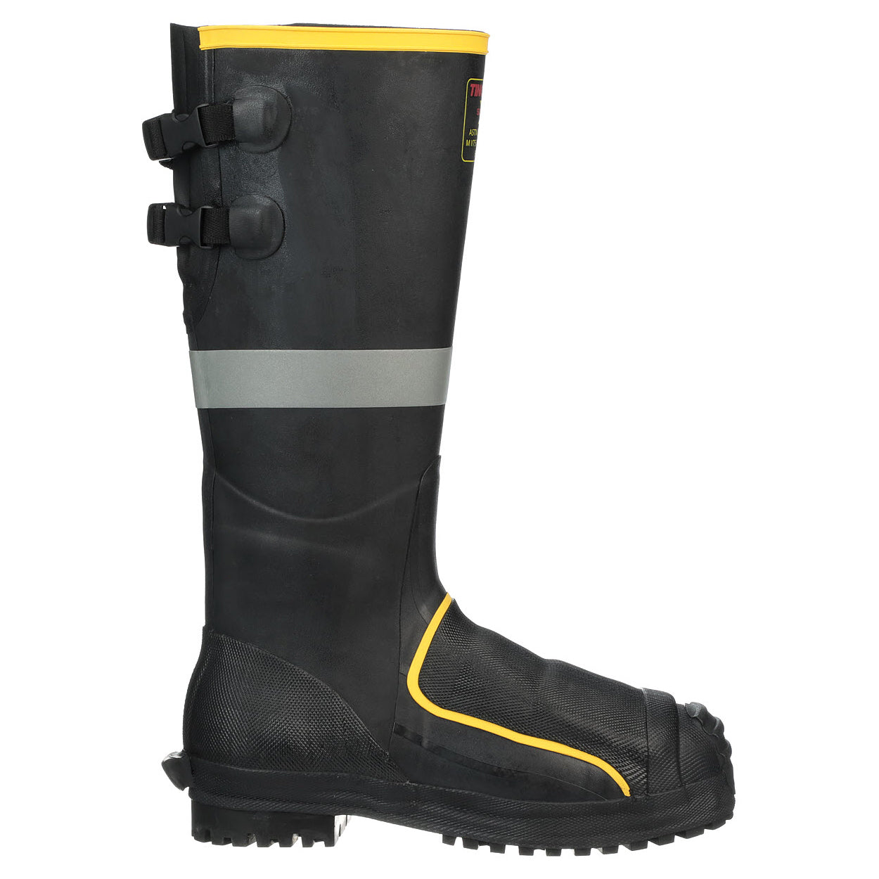 Black Work Boots - Tingley - Steel Toe Protection