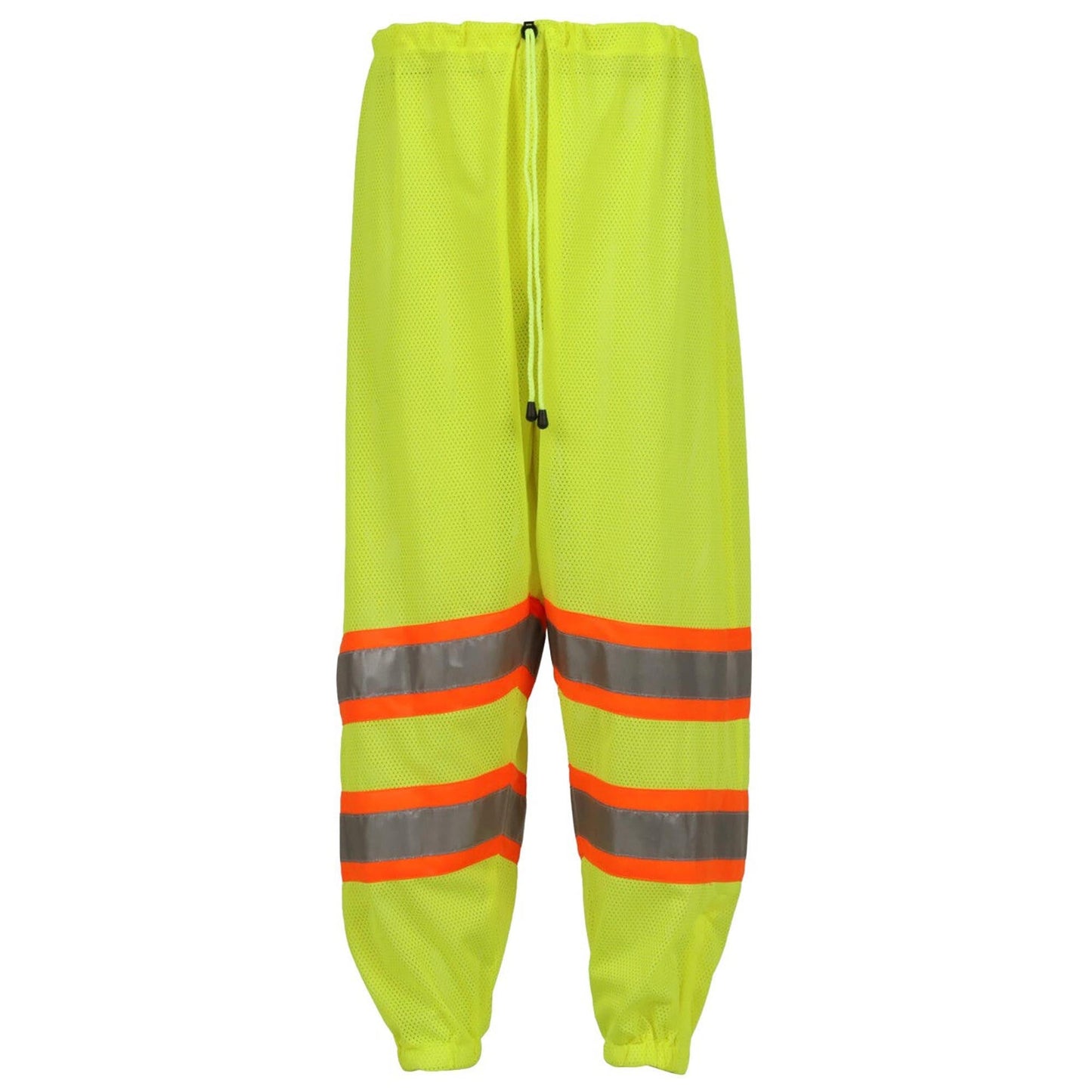 Yellow/Lime Safety Pants - Tingley - Breathable Mesh