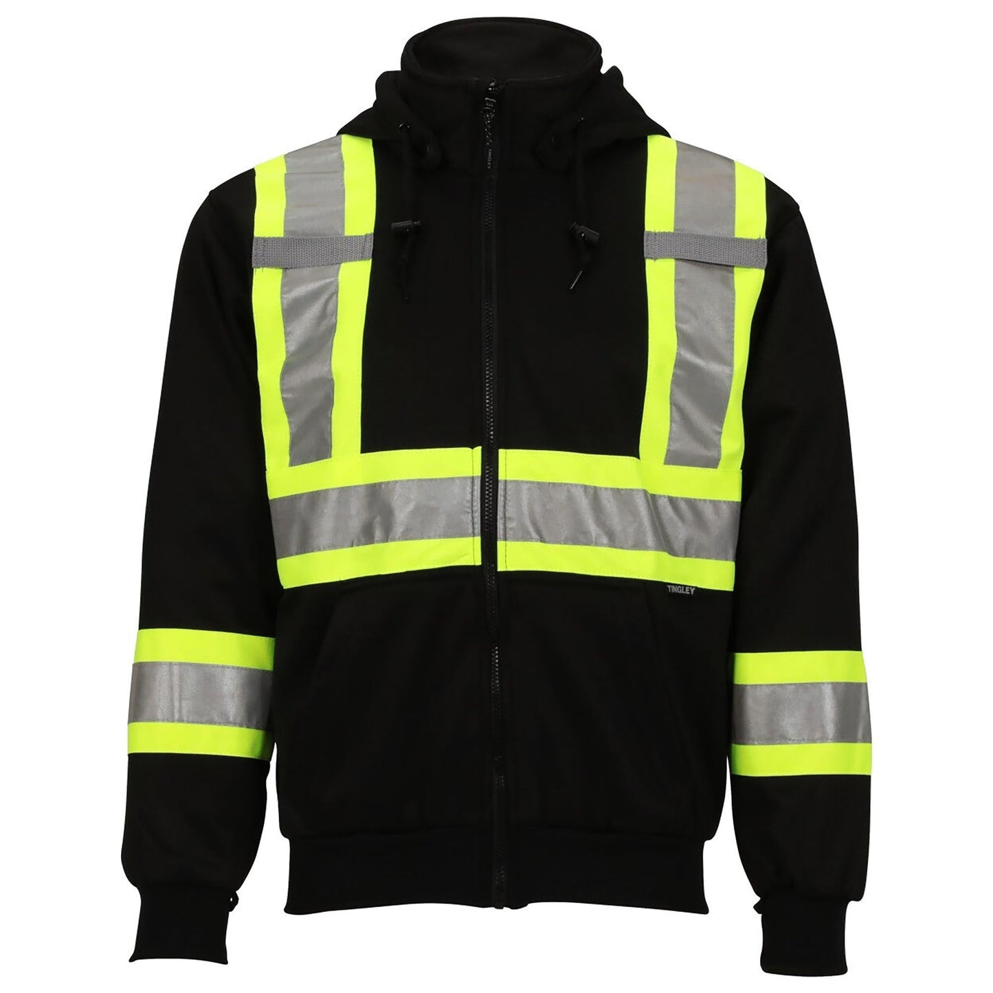 Black Safety Sweatshirts - Tingley - Two-Tone Design