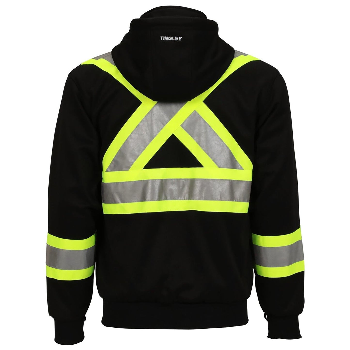 Black Safety Sweatshirts - Tingley - Two-Tone Design
