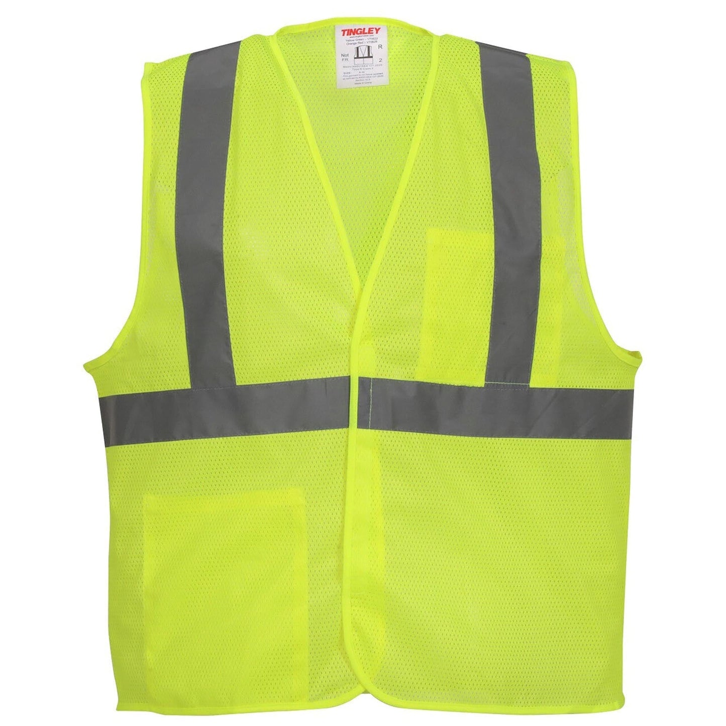Yellow/Lime Safety Vests - Tingley - High Visibility
