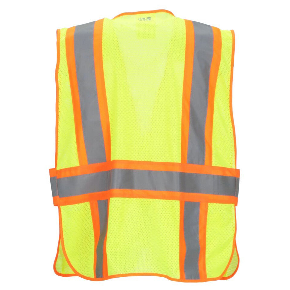 Yellow/Lime Safety Vests - Tingley - Two-Tone Design