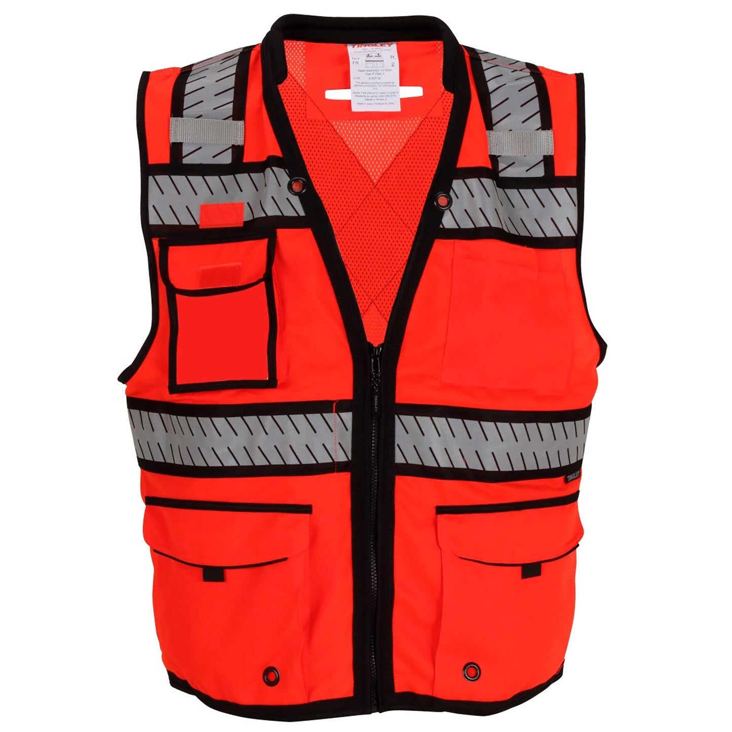 Yellow/Lime Safety Vest - Tingley - Breathable Comfort