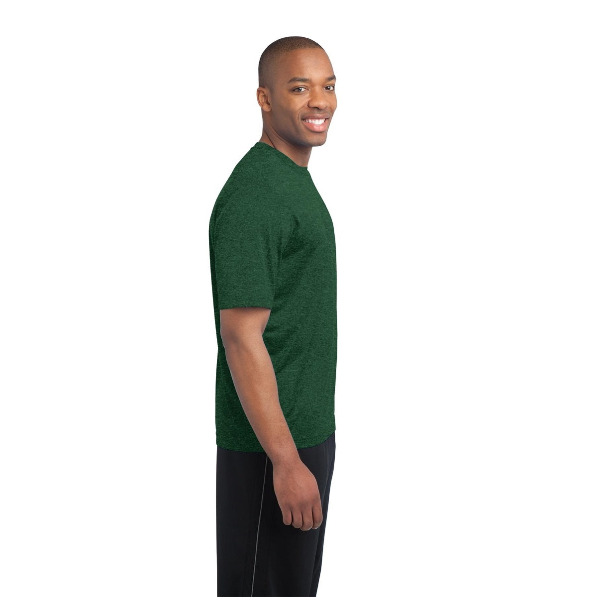 Blue Wake Heather T-Shirt - Sport-Tek - Moisture-Wicking - Comfortable Fit